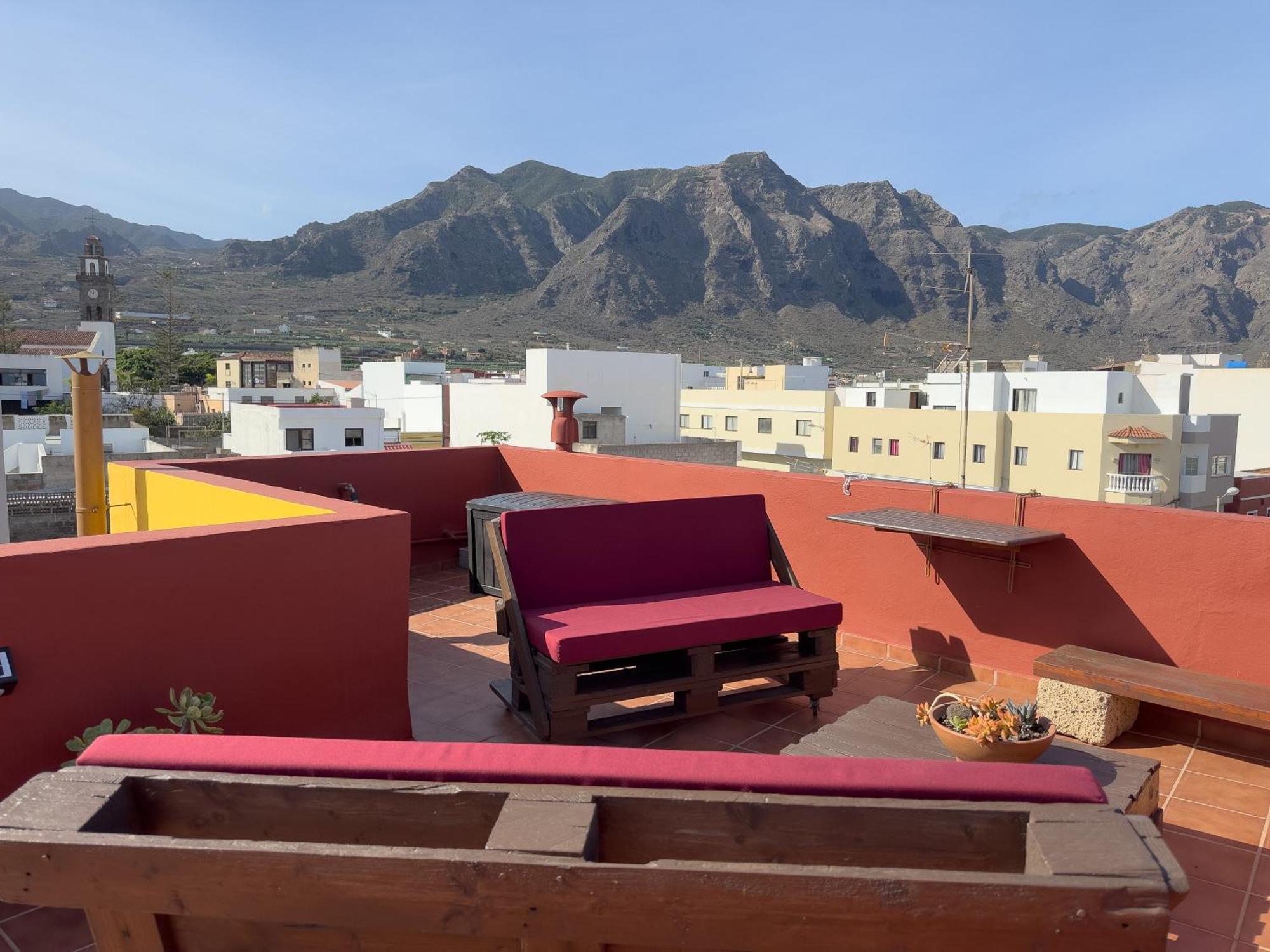 Tenohomes Rustic House With Terrace & Nature Views Buenavista Del Norte Exterior photo