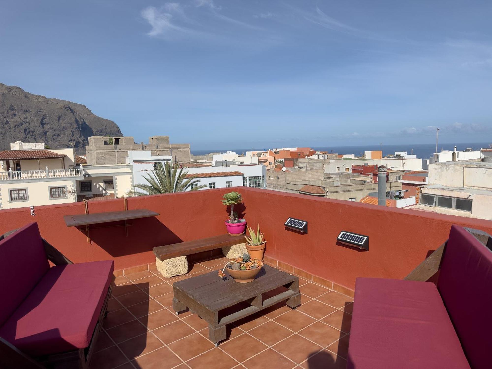 Tenohomes Rustic House With Terrace & Nature Views Buenavista Del Norte Exterior photo