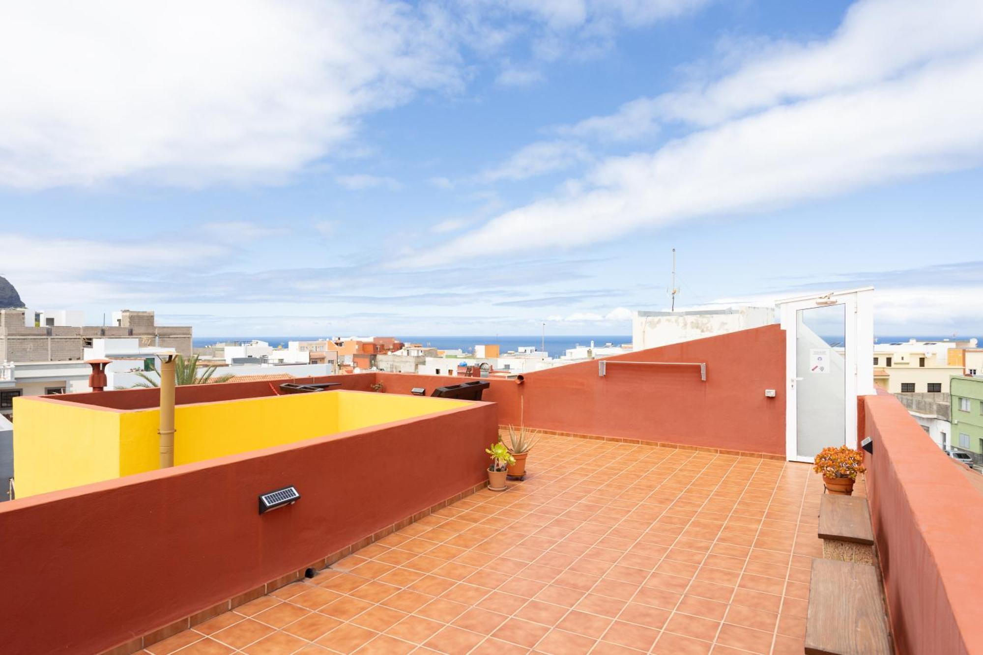 Tenohomes Rustic House With Terrace & Nature Views Buenavista Del Norte Exterior photo